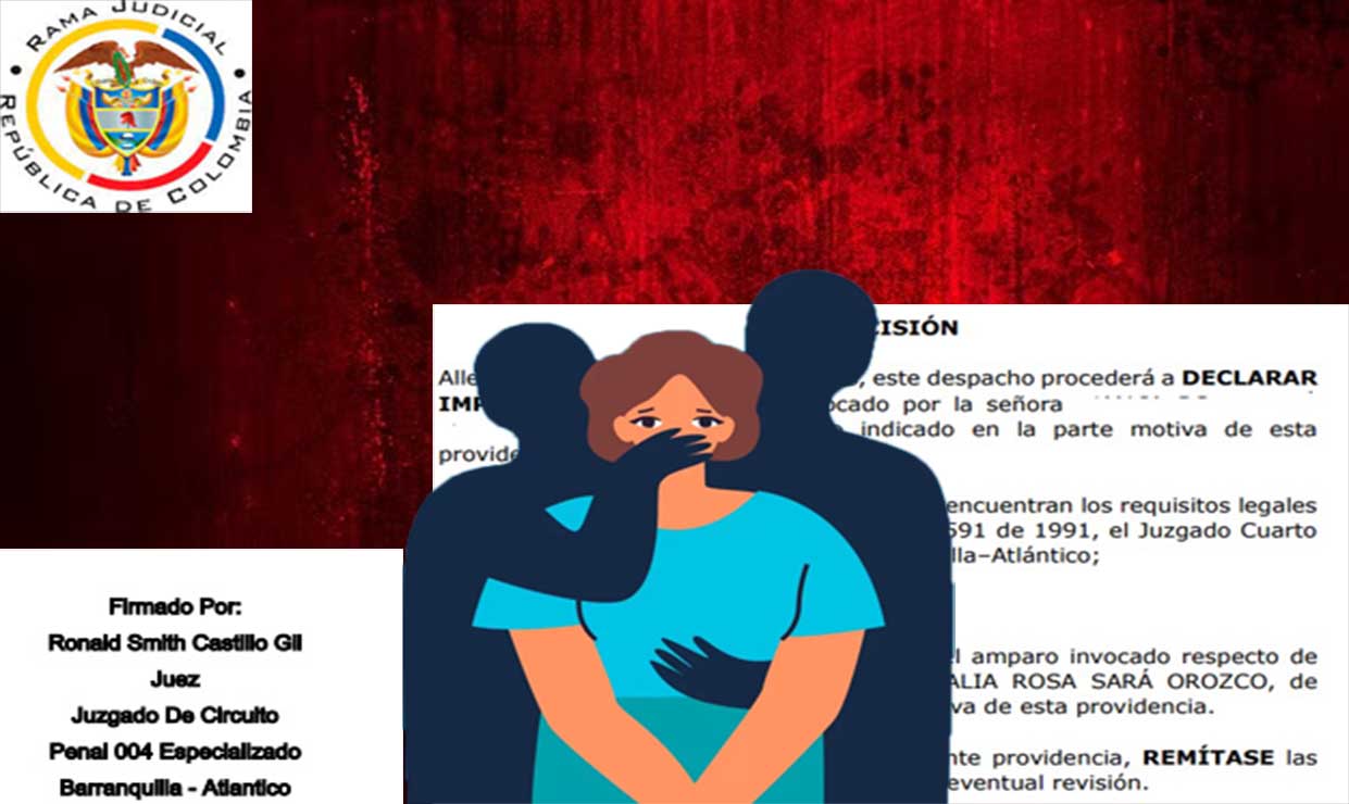 El cartel de la revictimización llegó a la rama judicial y con violación de género e infancia (X)