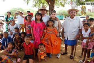 Laura Sarabia muestra resultados del programa Misión La Guajira