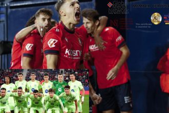 Fin del invicto culé: Osasuna venció 4 por 2 al líder