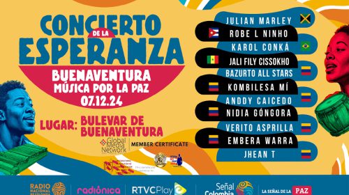 Concierto de la esperanza llegará a Buenaventura