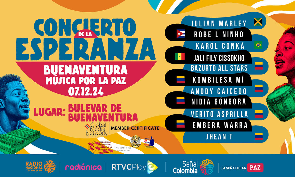 Concierto de la esperanza llegará a Buenaventura