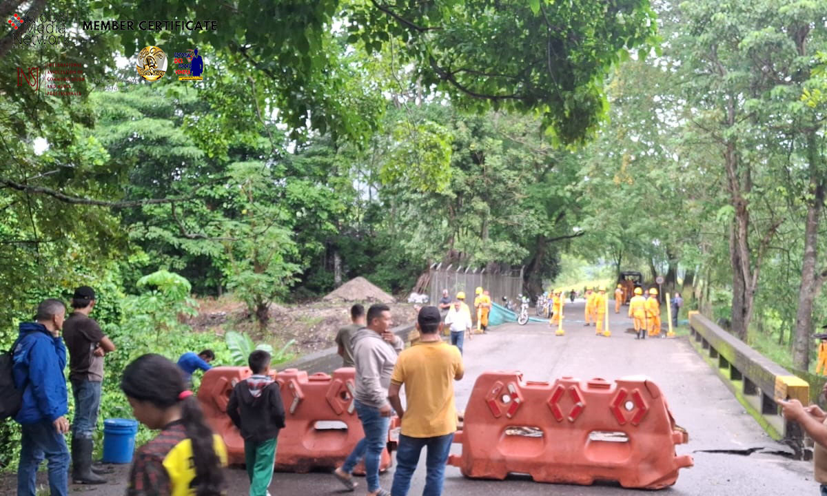 INVÍAS atiende emergencia en el Puente Remolina 2 en Norte de Santander