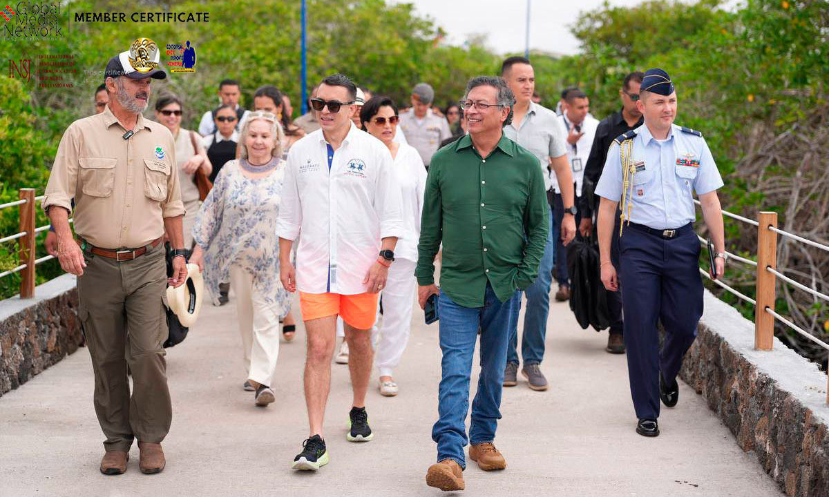 Presidente Petro y su homologo ecuatoriano aúnan esfuerzos por la crisis climática