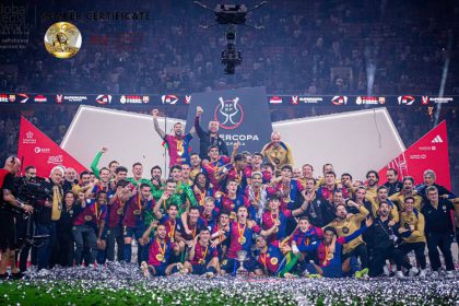 Barcelona campeón de la Supercopa de España tras golear a Real Madrid