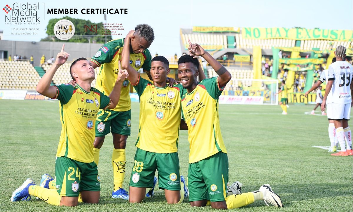 Real Cartagena fue contundente en la segunda fecha goleando a Bogotá F.C