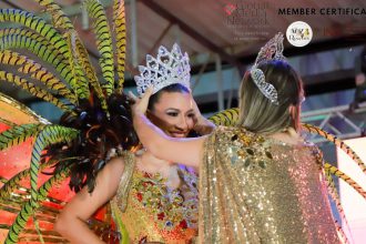 Carnaval del Atlántico coronó a su reina en Suan: Angie González la nueva soberana