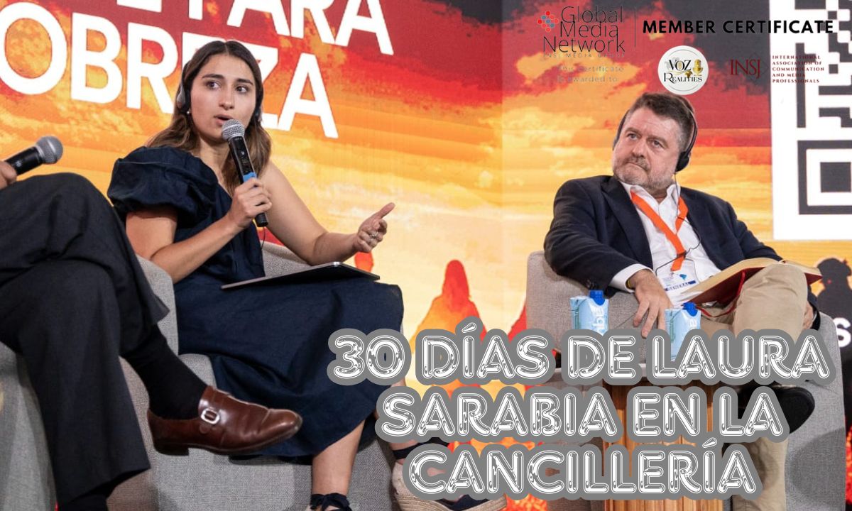 Exitoso primeros 30 días de Laura Sarabia como Canciller