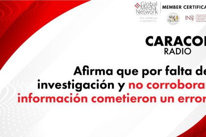 RTVC logra retractación pública de Caracol Radio por difusión de información falsa sobre Frailejón Ernesto Pérez