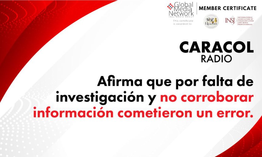 RTVC logra retractación pública de Caracol Radio por difusión de información falsa sobre Frailejón Ernesto Pérez