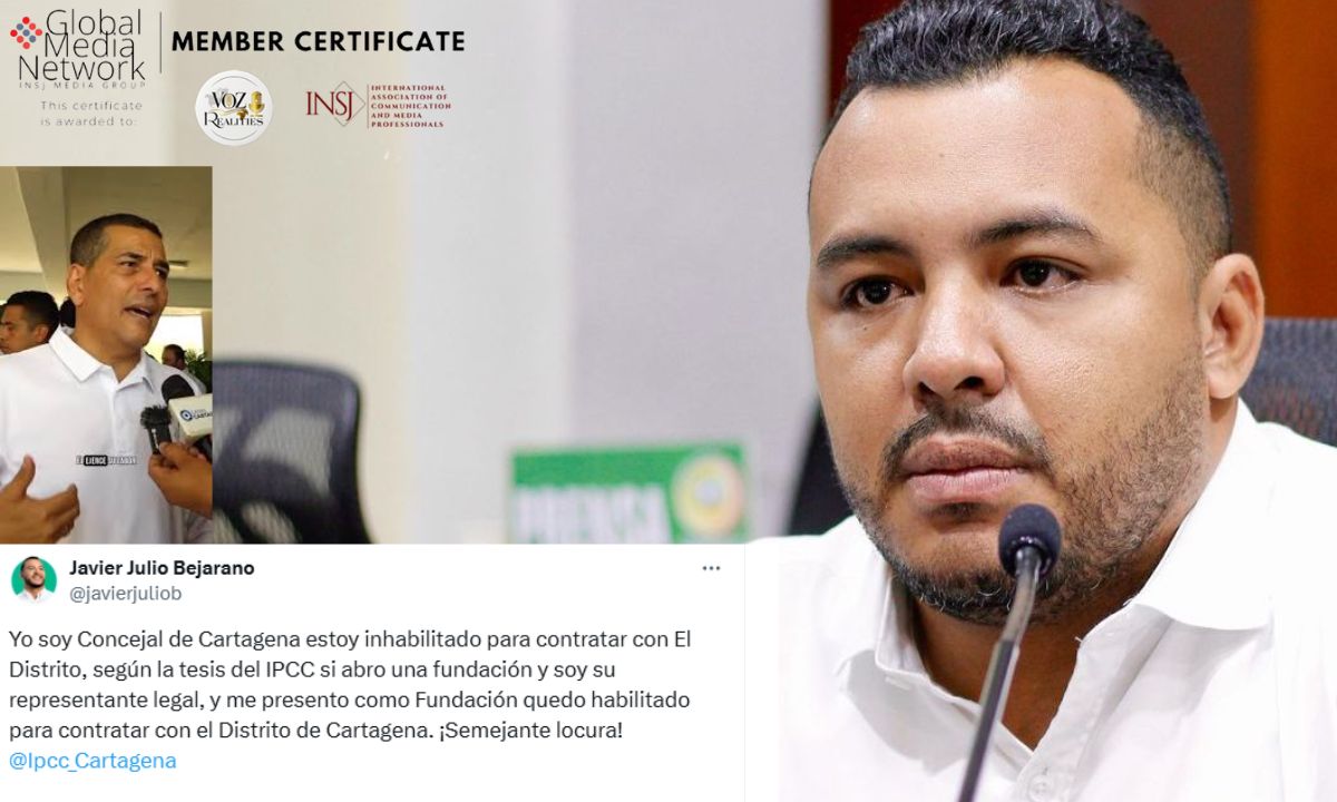 Transparencia y vigilancia ciudadana en Cartagena: el llamado del concejal Javier Julio Bejarano