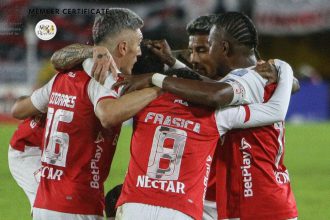 Santa Fe rugió en casa y venció a Junior en duelo decisivo de la Liga BetPlay