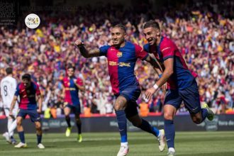 Clásico de infarto en Montjuïc: Barça remonta al Madrid