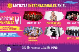 Bogotá vibrará con el Concierto de la Esperanza