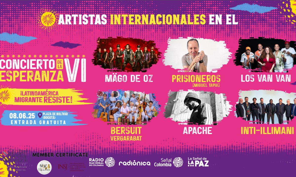 Bogotá vibrará con el Concierto de la Esperanza