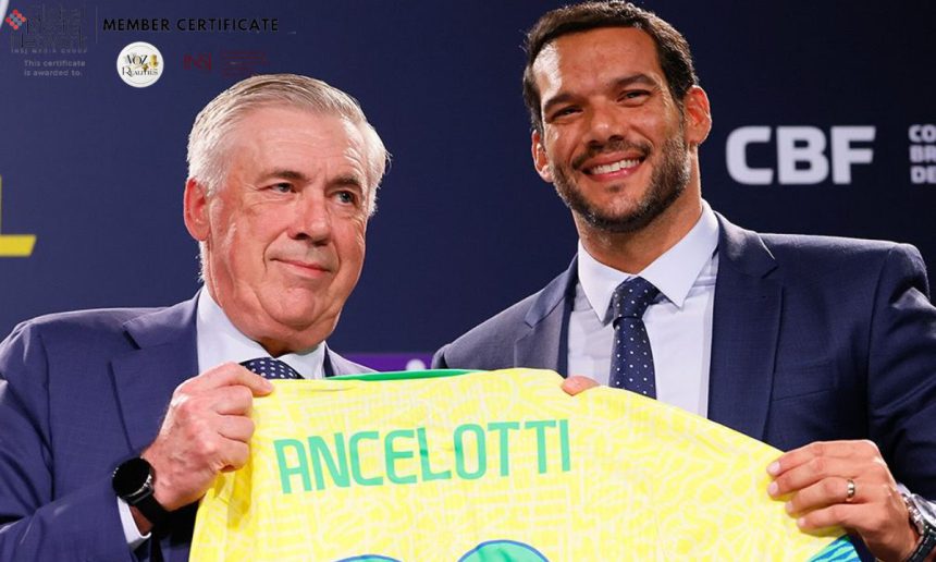Carlo Ancelotti, el técnico europeo que busca devolverle a Brasil su grandeza mundial