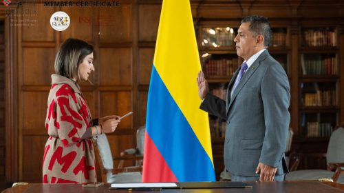 Colombia fortalece su voz por la paz: Jorge Iván Ospina asume embajada en Palestina