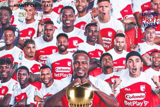 Santa Fe conquista su décima estrella tras vencer al Medellín en un final histórico