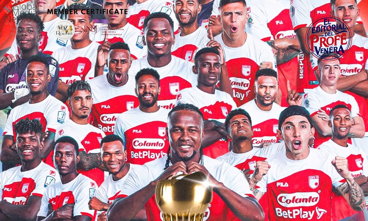 Santa Fe conquista su décima estrella tras vencer al Medellín en un final histórico