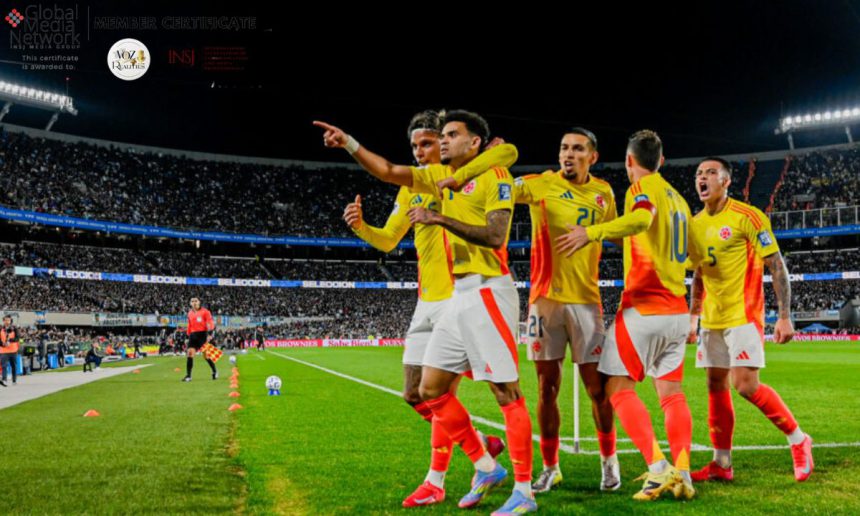 Colombia frena a Argentina en Buenos Aires y roza la clasificación al Mundial