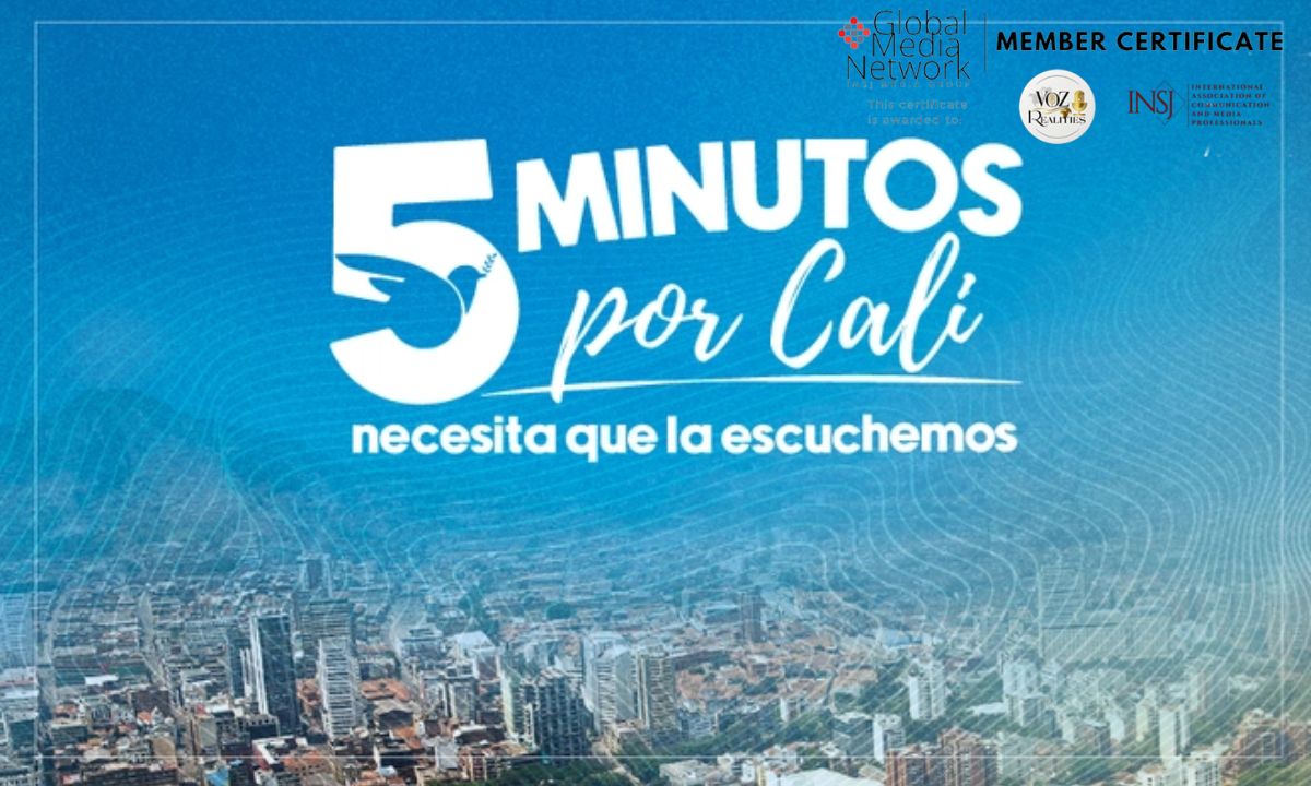 ‘5 Minutos por Cali’: una ciudad que alza la voz por la vida y la paz