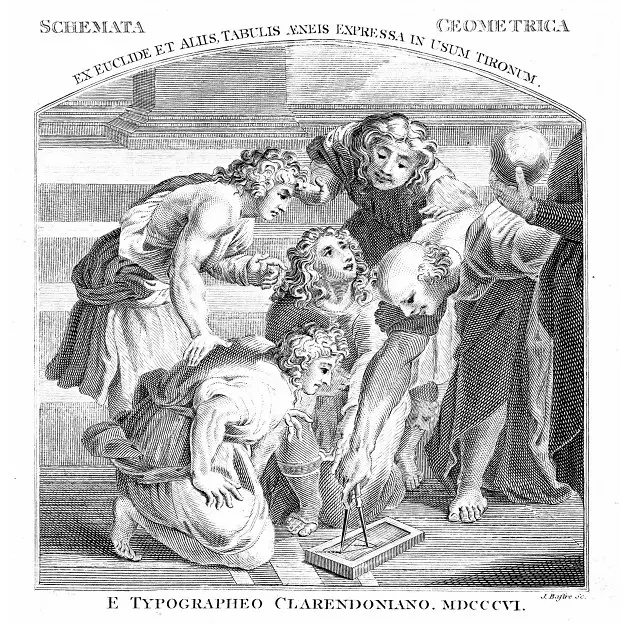 Se les llama "Los Elementos de Euclides" porque casi todos los textos empiezan con ese nombre, pero se sabe muy poco de él. Y se sabe que hubo otros que contribuyeron a la obra