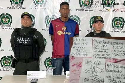 Caída de alias “El Negro”: Golpe al corazón de la extorsión en Barranquilla