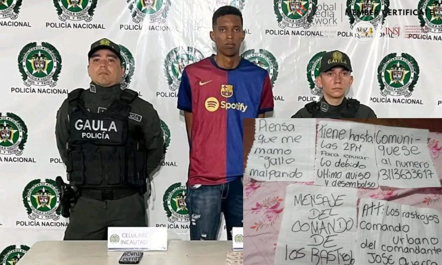 Caída de alias “El Negro”: Golpe al corazón de la extorsión en Barranquilla