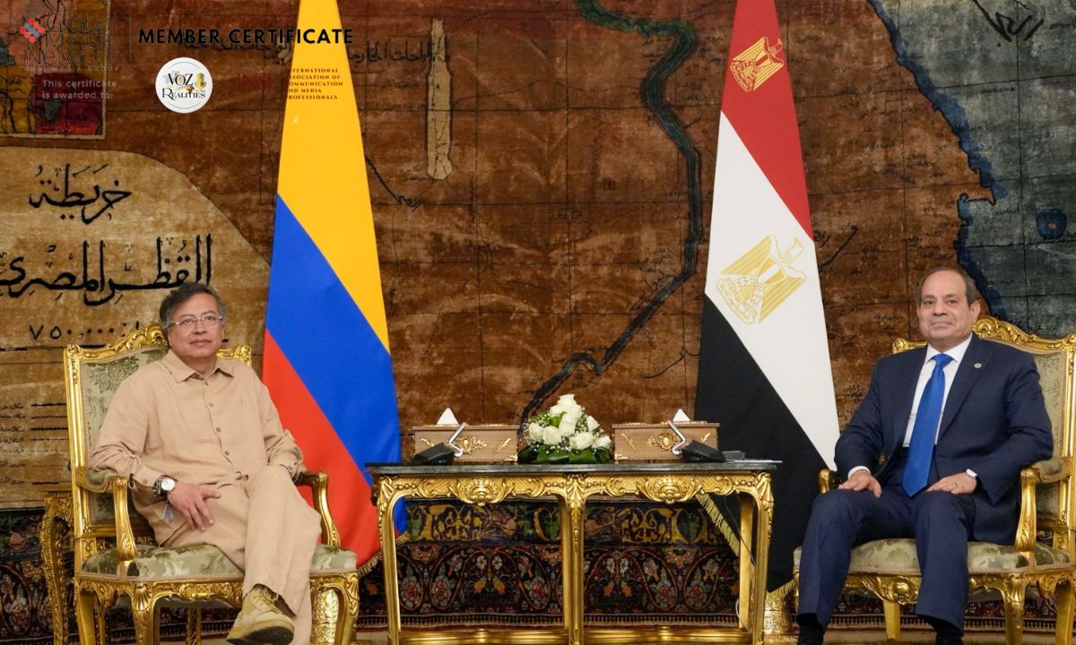 Colombia fortalece alianza con Egipto: Colombia se suma a la reconstrucción de Gaza y propone cooperación en energías limpias y textiles