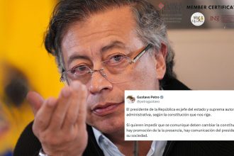Presidente Gustavo Petro defiende su derecho constitucional a comunicarse con la ciudadanía frente a cuestionamientos judiciales