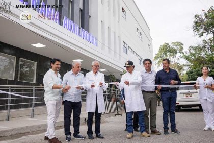Entrega de la ampliación del Hospital María Auxiliadora en Garzón