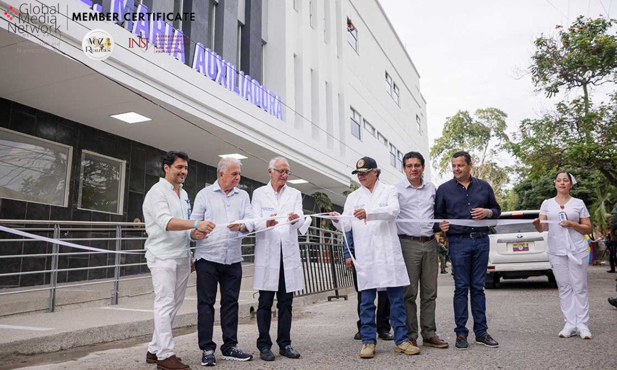 Entrega de la ampliación del Hospital María Auxiliadora en Garzón