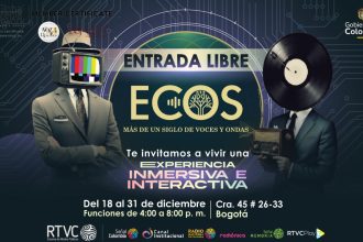ECOS: un viaje sensorial por más de cien años de radio y televisión pública en Colombia