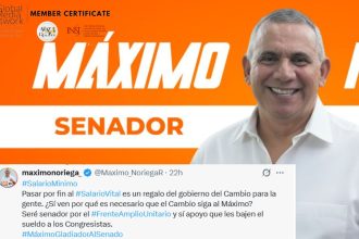 Máximo Noriega defiende el salario vital digno como motor de la economía