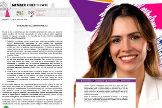 María Fernanda Carrascal responde a señalamientos infundados