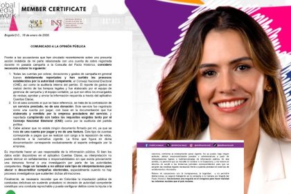 María Fernanda Carrascal responde a señalamientos infundados