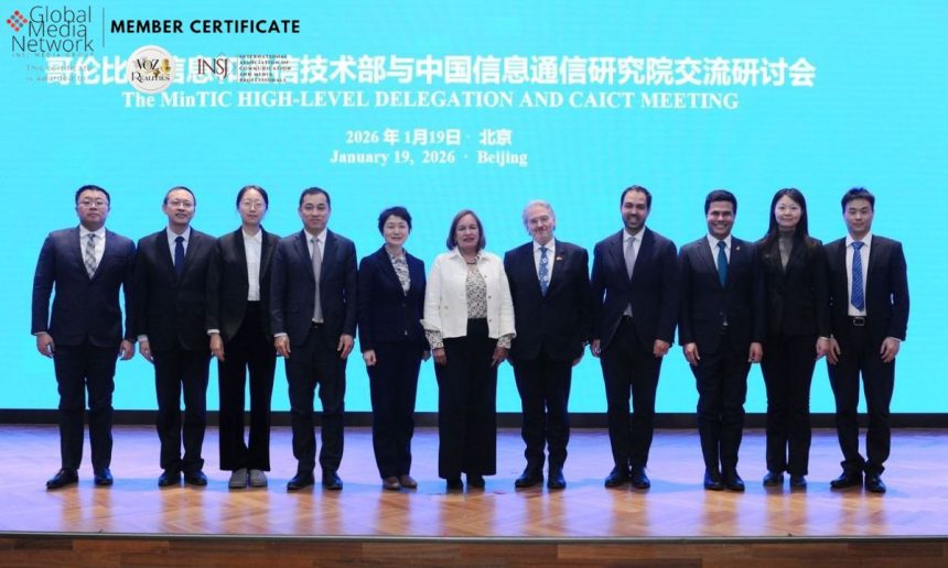 Colombia y China fortalecen cooperación para ampliar la conectividad y la transformación digital