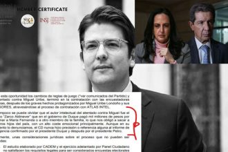 Renuncia de Cabal y Lafaurie al Centro Democrático: carta señala a “Zarco Aldinever” como autor intelectual del crimen de Miguel Uribe Turbay