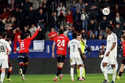 Osasuna rompe 15 años sin vencer al Real Madrid en El Sadar y sacude LaLiga EA Sports