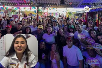 La joven barranquillera Andrea Camila Vargas de la Hoz fue elegida Representante a la Cámara por el departamento del Atlántico para el periodo legislativo 2026-2030