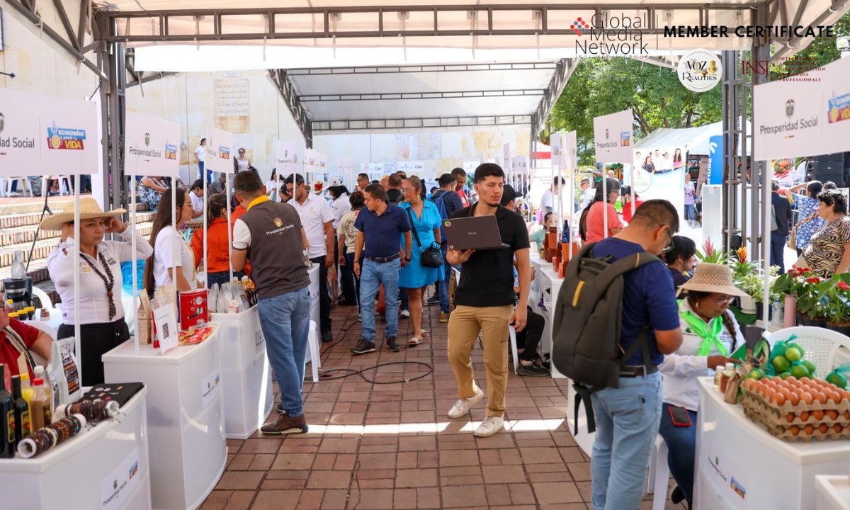 Mercado campesino en Neiva impulsó a 40 emprendimientos del Huila y fortaleció la economía popular