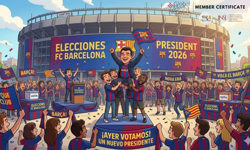 Joan Laporta gana las elecciones del FC Barcelona 2026 con amplia ventaja y seguirá como presidente hasta 2031