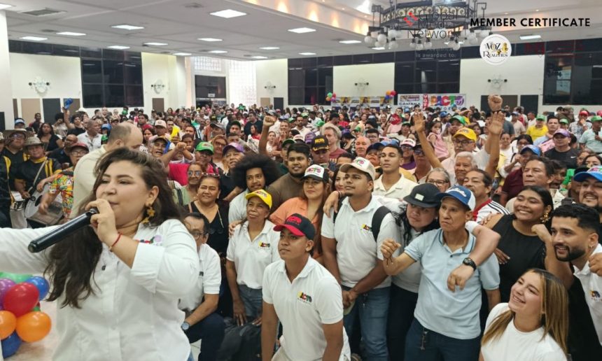 Andrea Vargas intensifica su campaña en el Atlántico y consolida apoyo al Pacto Histórico rumbo al 8 de marzo