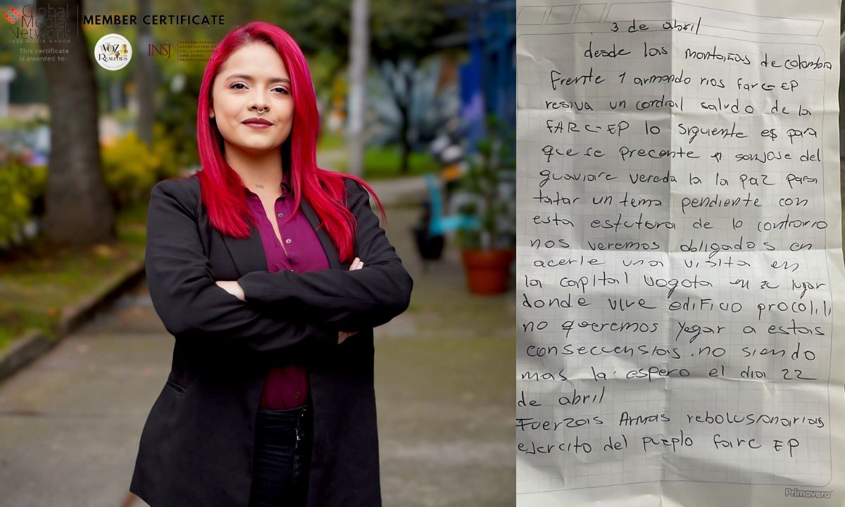 Nuevas amenazas contra Viviana Vargas por parte de las FARC-EP: revictimización del Estado