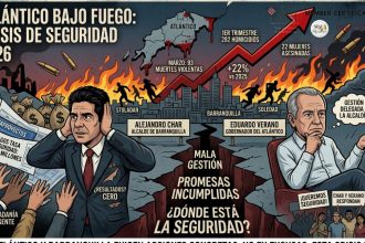 Violencia en Atlántico se dispara en 2026: cifras revelan crisis de seguridad en Barranquilla y el área metropolitana