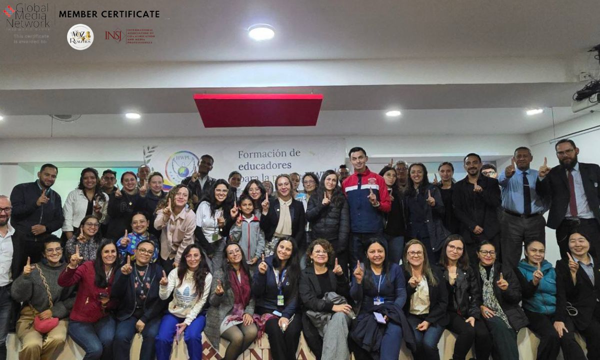 HWPL y Secretaría de Educación de Bogotá impulsan formación en educación para la paz para docentes de colegios privados