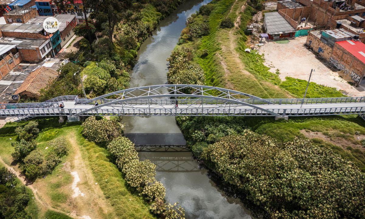 Alcaldía Local de Bosa entrega puente de Getsemaní y beneficia a más de 530 mil habitantes