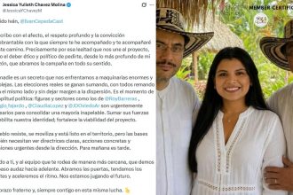 Jessica Chávez pide a Iván Cepeda abrir su campaña y sumar alianzas para fortalecer la segunda vuelta presidencial