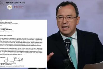 Hernando Alfonso Prada presenta su renuncia como embajador de Colombia en Francia