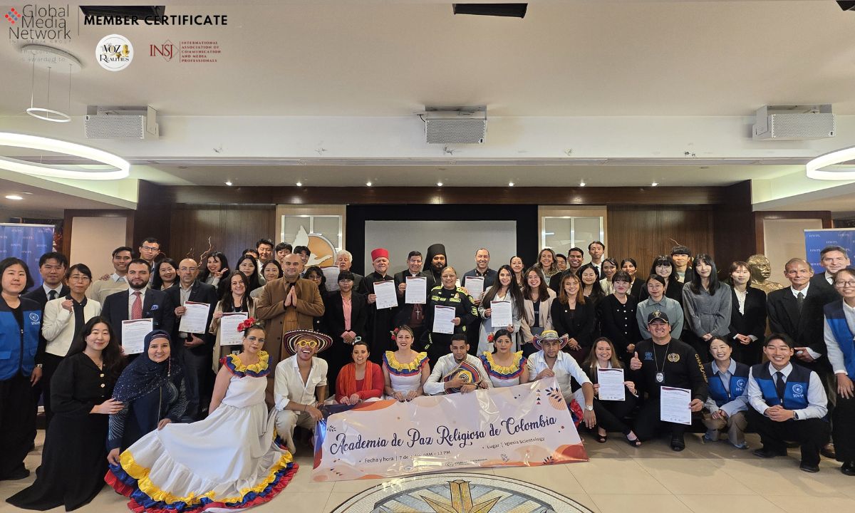 HWPL lidera Encuentro Interreligioso por la Paz para fortalecer el diálogo entre comunidades religiosas en Bogotá