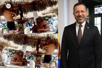 “El pastorcito y ministro mentiroso Beltrán”: playa, arena y mar en medio de la tragedia